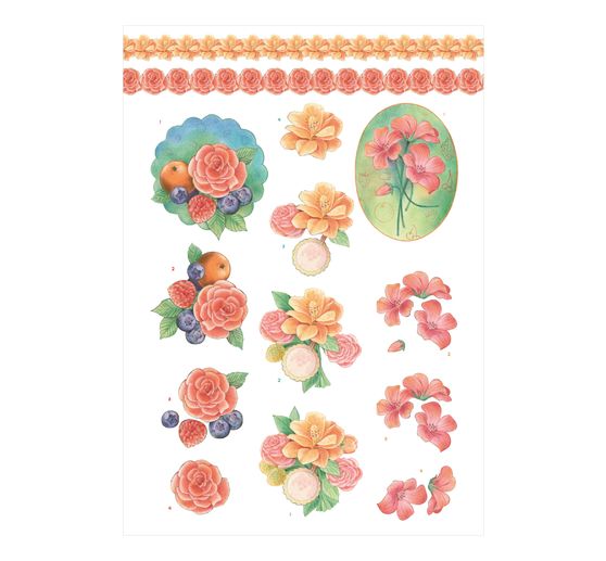 3D Punched sheet book "Urban Flowers"