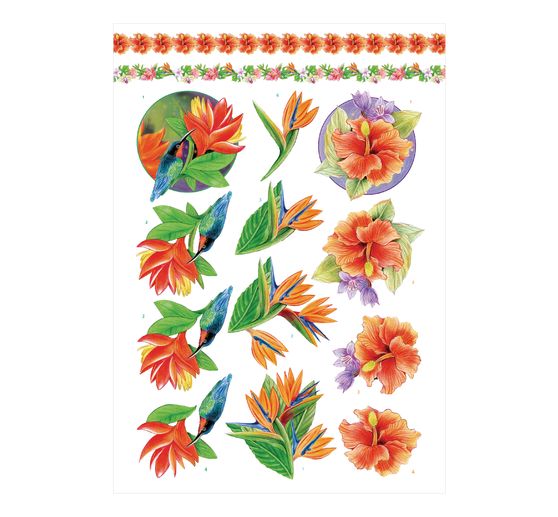 3D Punched sheet book "Urban Flowers"