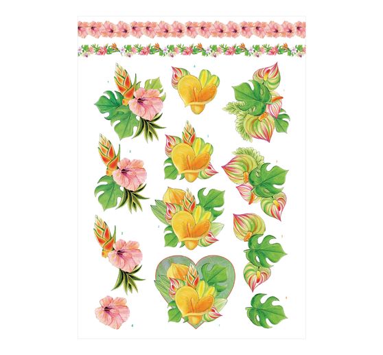 3D Punched sheet book "Urban Flowers"