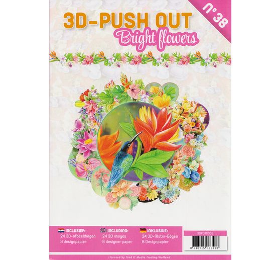 3D Punched sheet book "Urban Flowers"