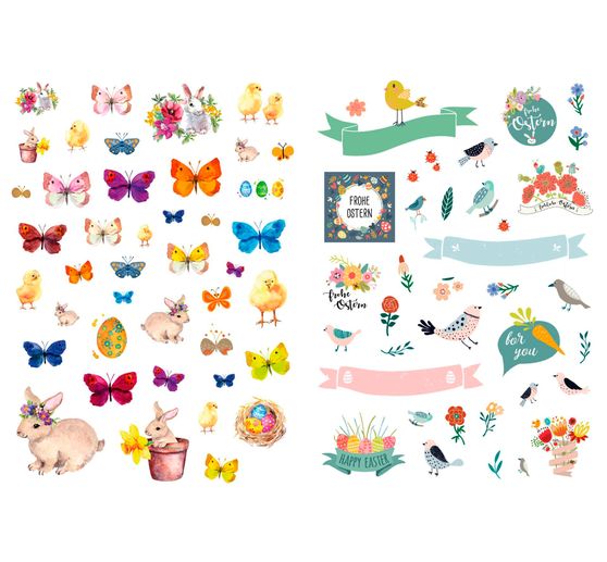 Książka "Frühlings-Sticker-Traum"