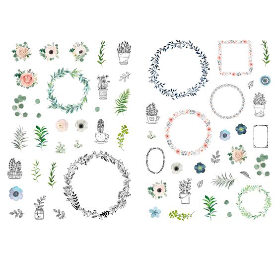 Książka "Frühlings-Sticker-Traum"