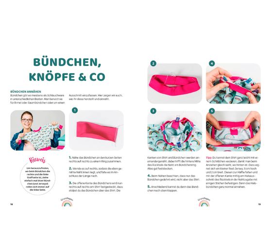 Książka "Nähen super easy - Kleidung für Babys und Kids"