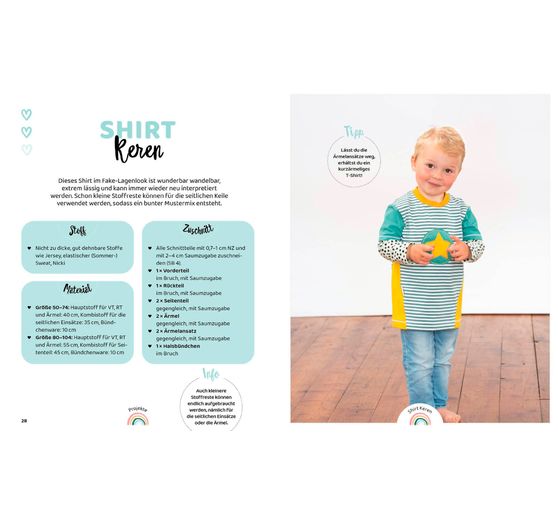 Książka "Nähen super easy - Kleidung für Babys und Kids"