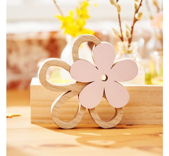 Drewniany kwiat VBS "Duo"