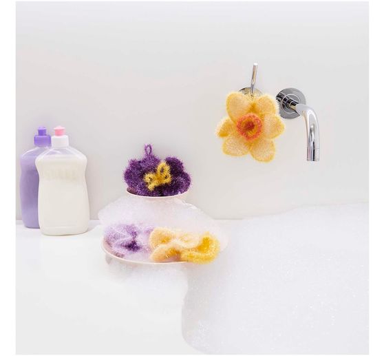 Zestaw do szydełkowania Rico Design Creative Bubble "Wiosenne kwiaty"