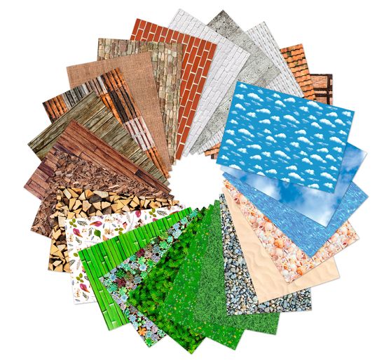 Motif photo cardboard collection "Nature"