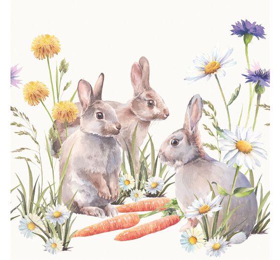 Serwetka "Marchewkowy smakołyk