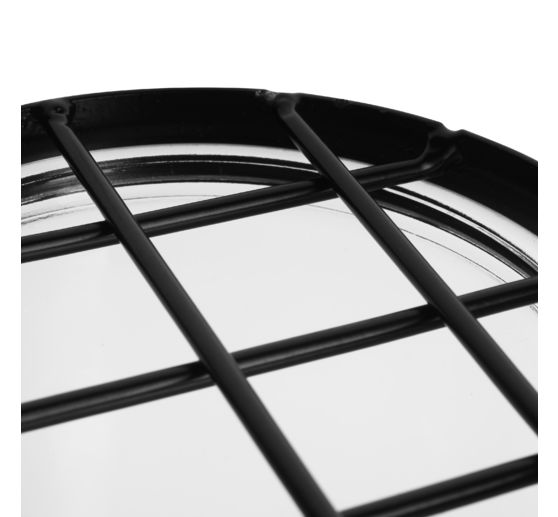 Szklany wazon z kratką