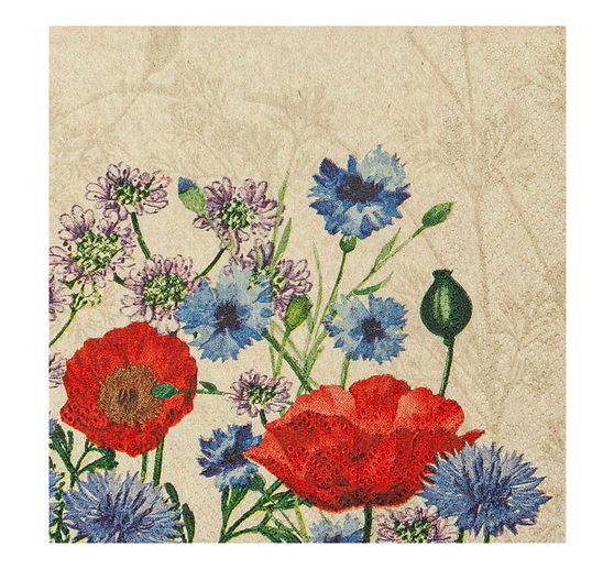 Napkin "Wild Poppies"