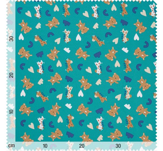 Jersey fabric "Favorite animals"