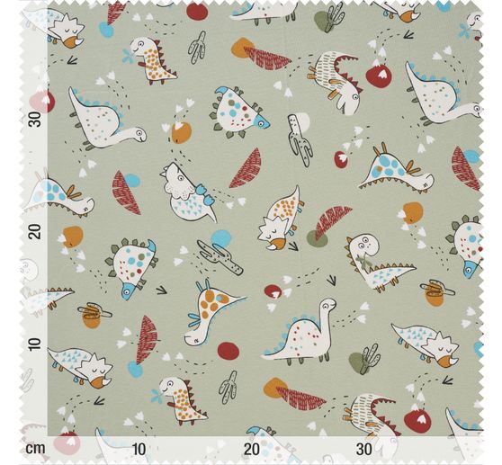 Jersey fabric "Dinos"