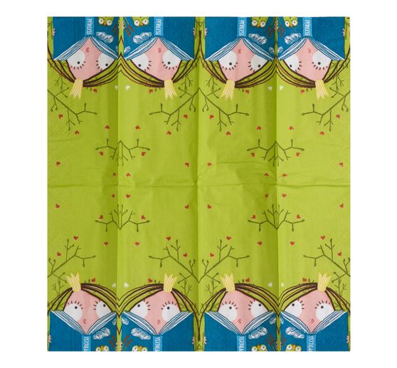 Papierowe chusteczki "Księżniczka i książka