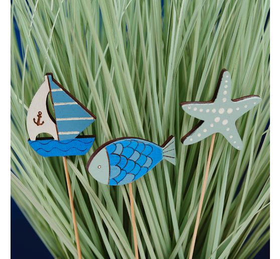 Kosz na rośliny z trawy morskiej