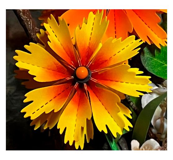 Wykrojnik składany kwiat "Cosmea"