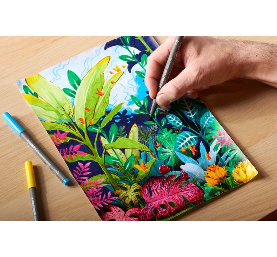 Pióro pigmentowe STAEDTLER "Intensywna czerń"