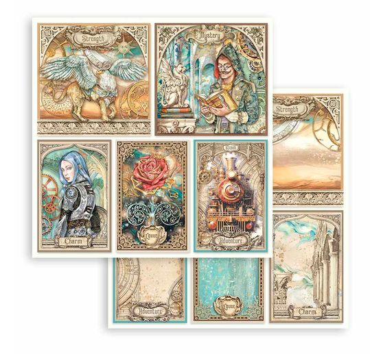 Blok do scrapbookingu "Fantasy World