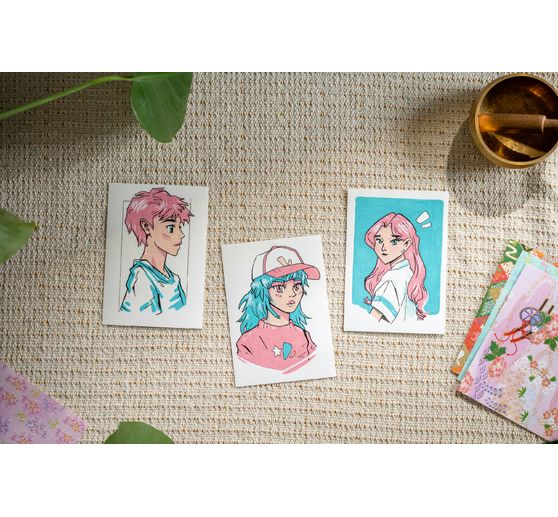 Ślubny zestaw kreatywny "Manga"