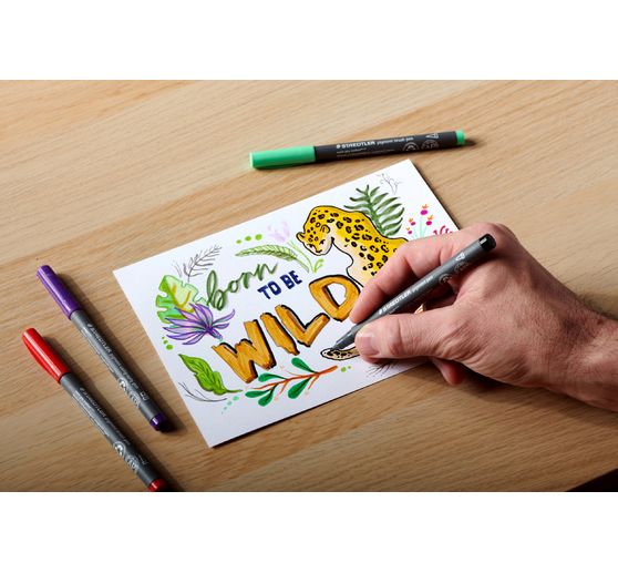 Pióro pigmentowe STAEDTLER "Intensywna czerń"