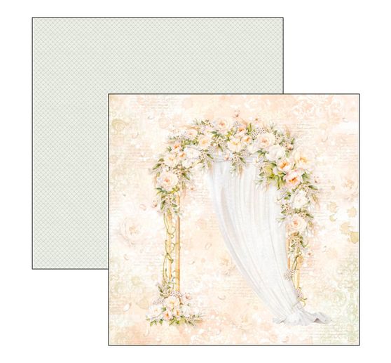 Scrapbook paper "Always & Forever"