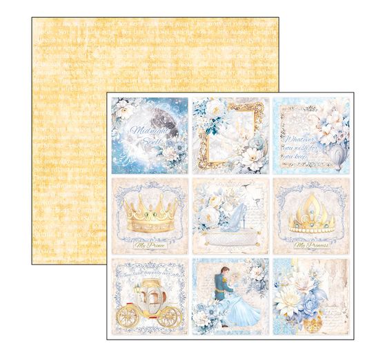 Papier do scrapbookingu "Midnight Spell Patterns"