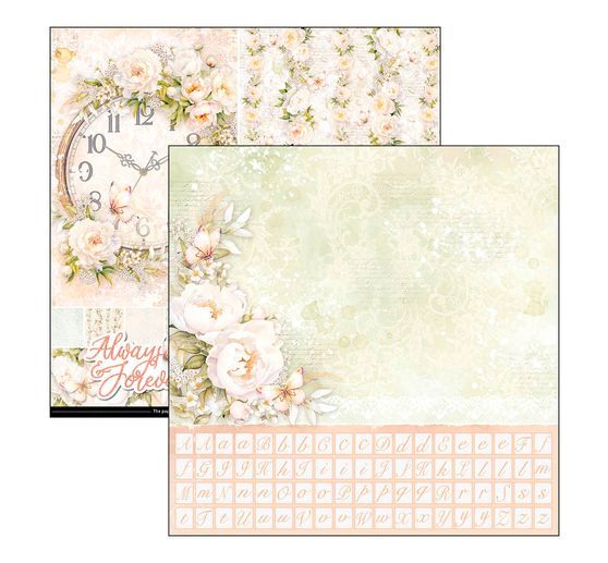 Papier do scrapbookingu "Always & Forever Patterns
