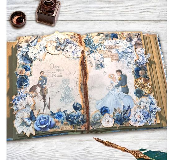 Papier do scrapbookingu "Midnight Spell Patterns"