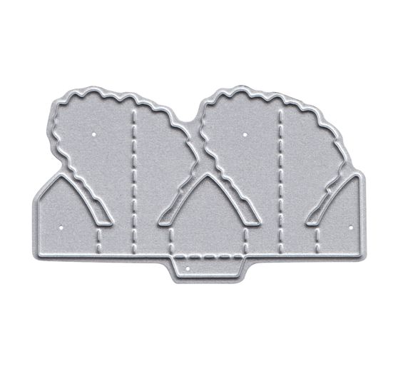 Wykrojnik składany kwiat "Malva"