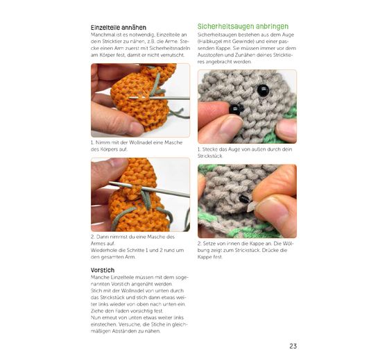 Książka "Mit Spaß Stricken lernen"