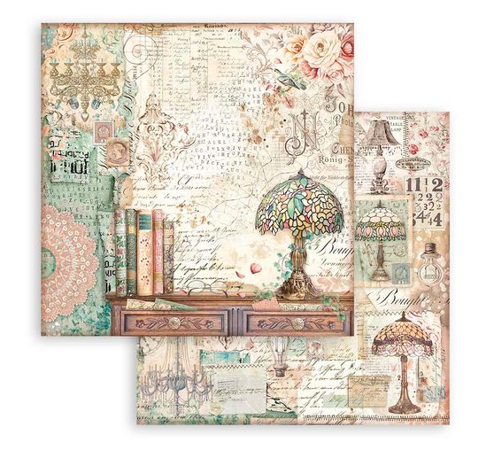 Scrapbook block "Brocante Antiques"