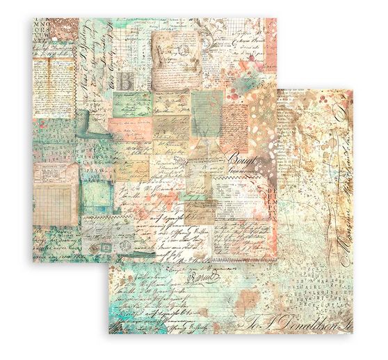 Scrapbook block "Brocante Antiques - Backgrounds"
