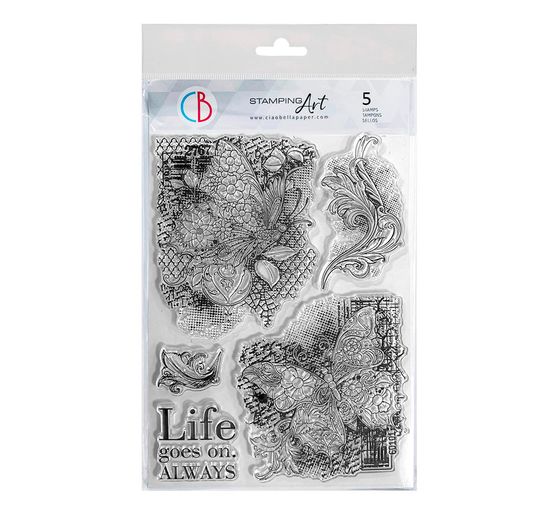 Silicone stamp "Ethereal", Life goes on