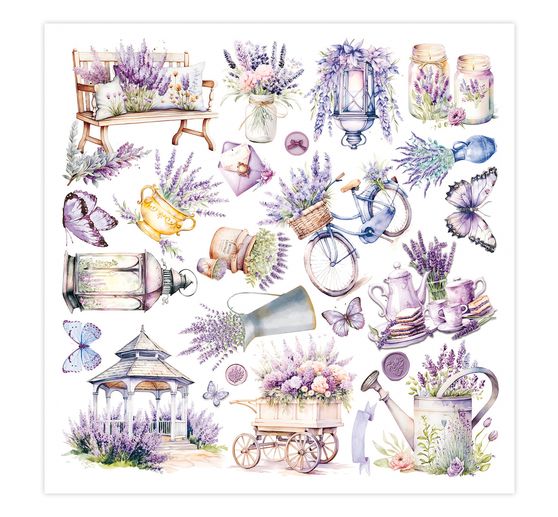 Papier welinowy "Poranek w Prowansji"