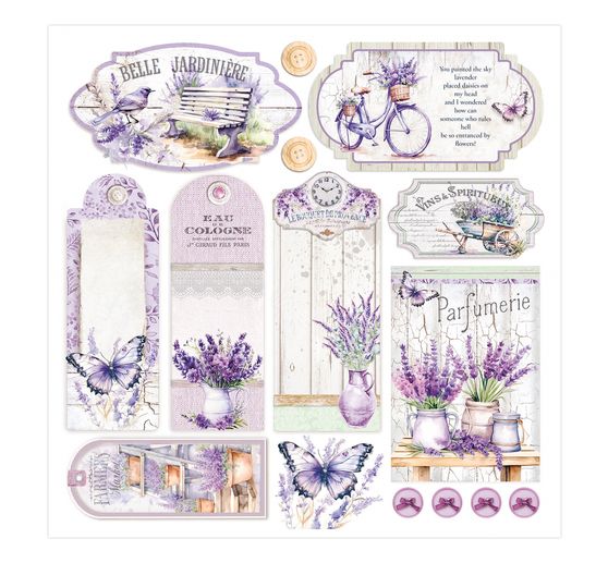 Papier welinowy "Poranek w Prowansji"