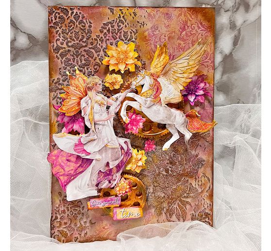 Silicone stamp "Ethereal", Life goes on