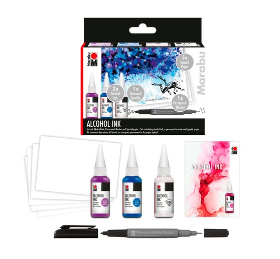 Marabu Alcohol Ink Set "UNDERWATER"