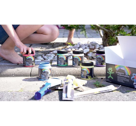 Farba uliczna KREUL Streety "zestaw 6 sztuk"