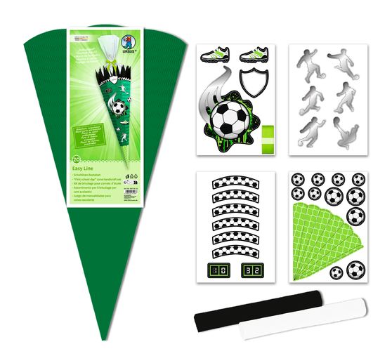 School cone craft set "Football game"