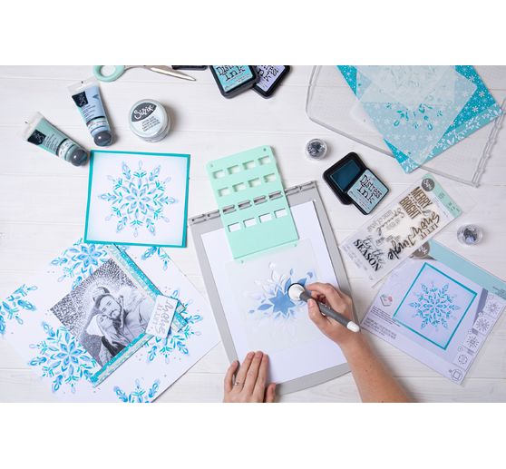 Szablon i narzędzie do stempli Sizzix