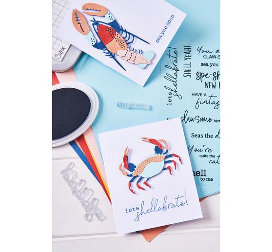 Sizzix Thinlits szablon do wykrojników "Ocean Critters"