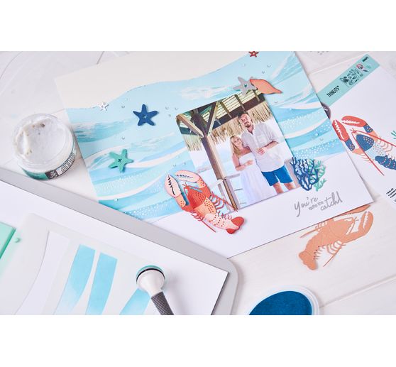 Sizzix Thinlits szablon do wykrojników "Ocean Critters"