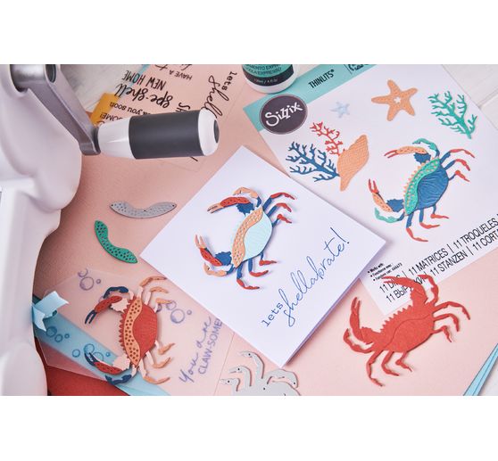 Sizzix Thinlits szablon do wykrojników "Ocean Medley"