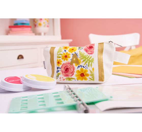 Szablony warstwowe Sizzix "Abstrakcyjne kwiaty"