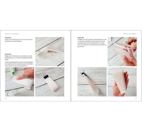 Książka "Die schönsten Ideen aus Papier"