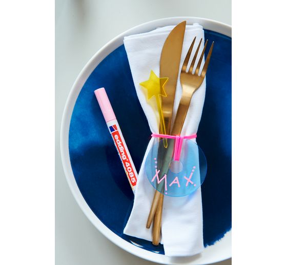 Zestaw 4 markerów kredowych edding 4085