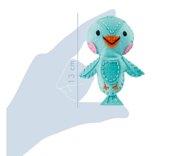 Avenue Mandarine Sewing craft kit Mini Couz'In "Bird Nina"