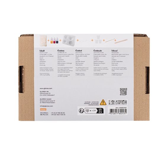 Creative set "Candles moulding"