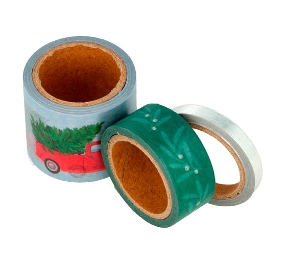 Taśmy Washi Tapes "Świąteczny czas"