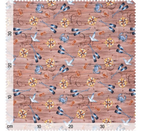 Cotton fabric "Nautical"