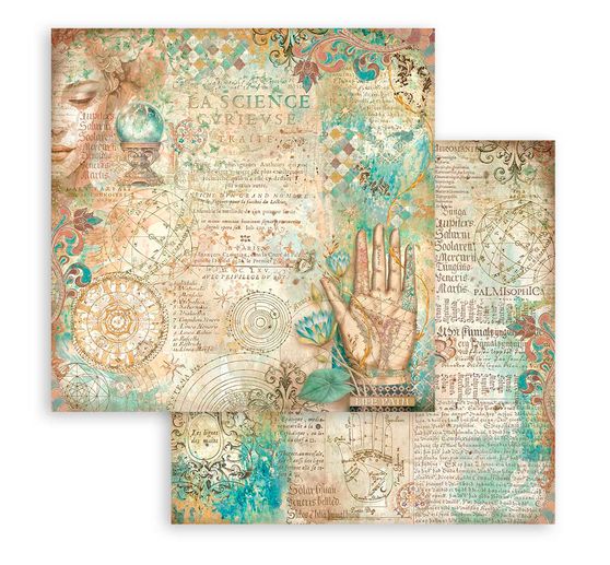 Scrapbook block Fortune"